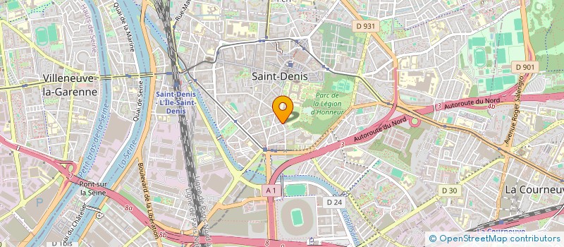 localisation de l'entreprise CHIOUKH AREZKI ET OUICHE MALIKA à SAINT-DENIS
