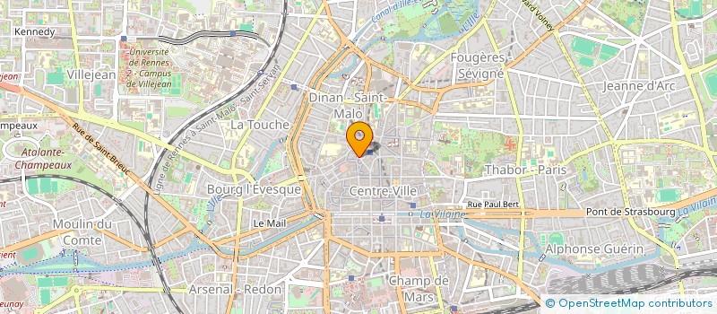 localisation de l'entreprise CHIP FOOD à RENNES