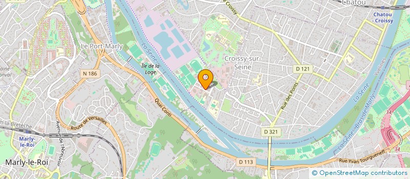 localisation de l'entreprise CHIP'IN  CROISSY-SUR-SEINE