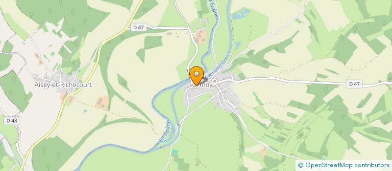 localisation de l'entreprise CHIPAUX-RITON à ORMOY