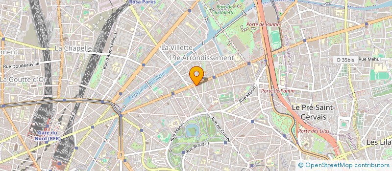 localisation de l'entreprise CHIPIRON à PARIS