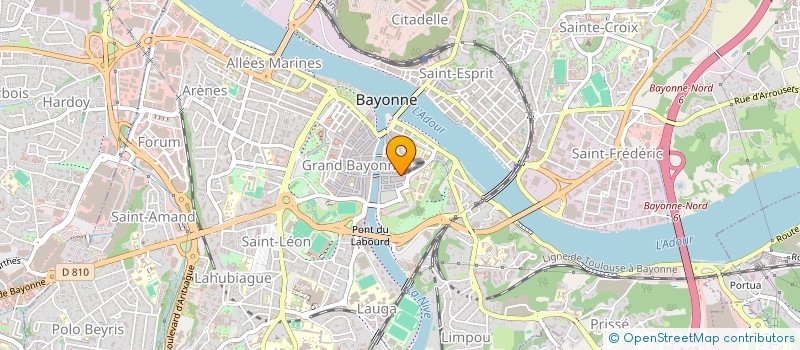 localisation de l'entreprise CHIPITEY à BAYONNE