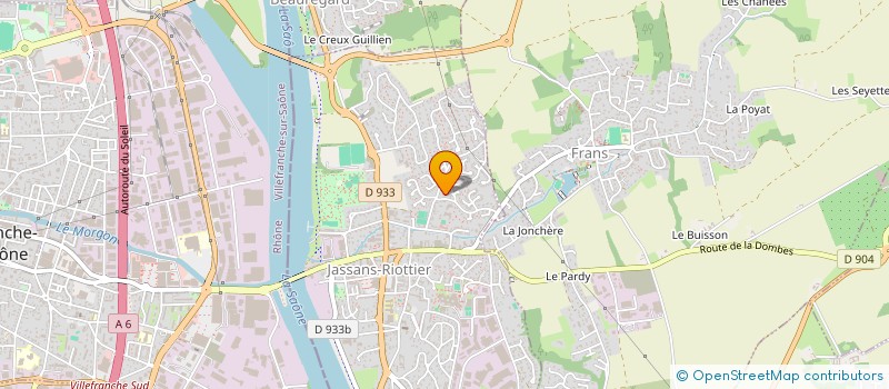 localisation de l'entreprise CHIPITRIP à JASSANS-RIOTTIER