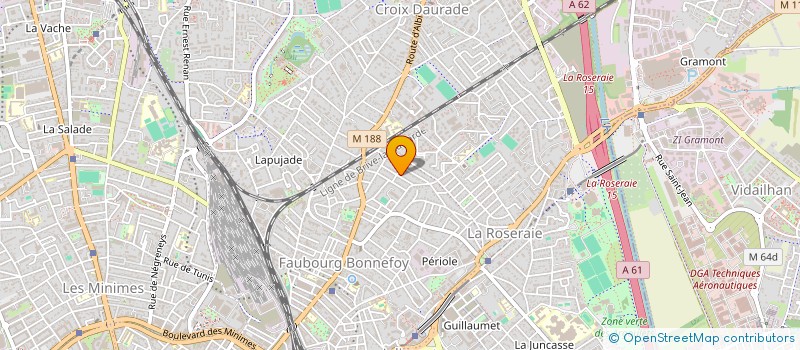 localisation de l'entreprise CHIPKO à TOULOUSE