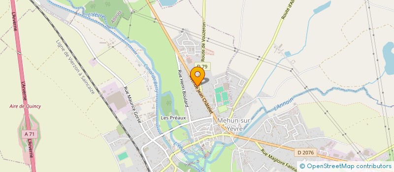 localisation de l'entreprise CHIPLOU  MEHUN-SUR-YEVRE