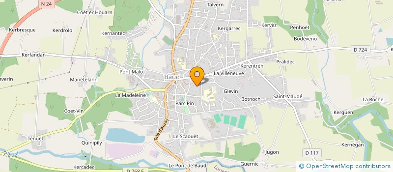 localisation de l'entreprise CHIPOT JM ET S  BAUD