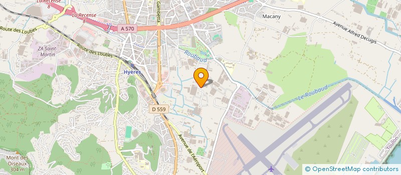 localisation de l'entreprise CHIPOTI CHIPOTA à HYERES