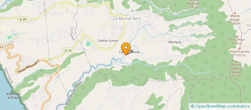 localisation de l'entreprise CHIPOUMENY  LE MORNE-VERT