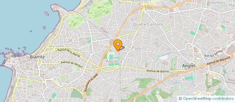 localisation de l'entreprise CHIPY  BIARRITZ