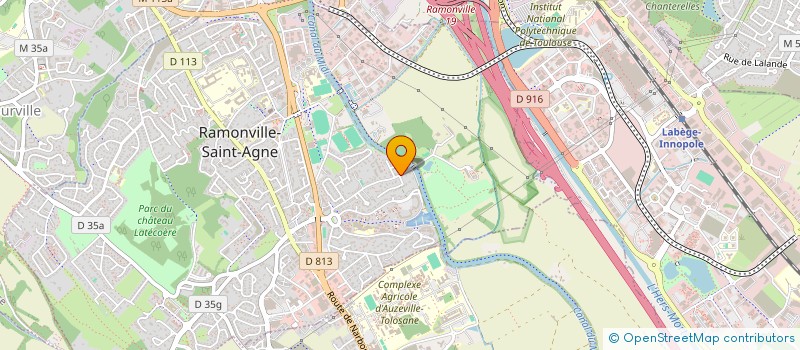 localisation de l'entreprise CHIPYARDS à RAMONVILLE-SAINT-AGNE