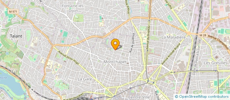 localisation de l'entreprise CHIQUITAS  DIJON