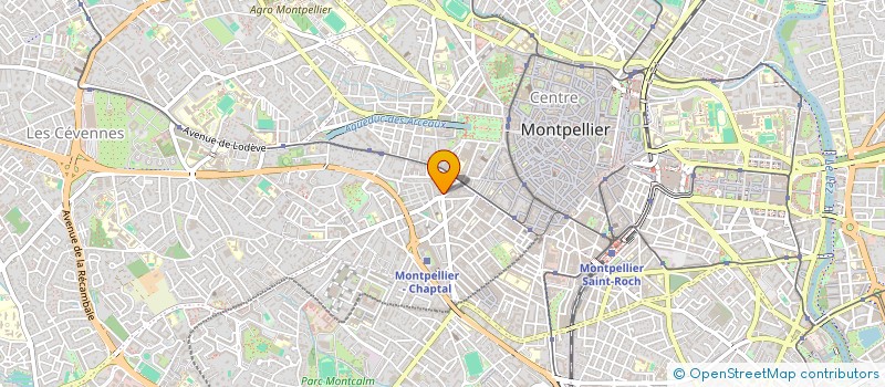 localisation de l'entreprise CHIQUITO 34 à MONTPELLIER