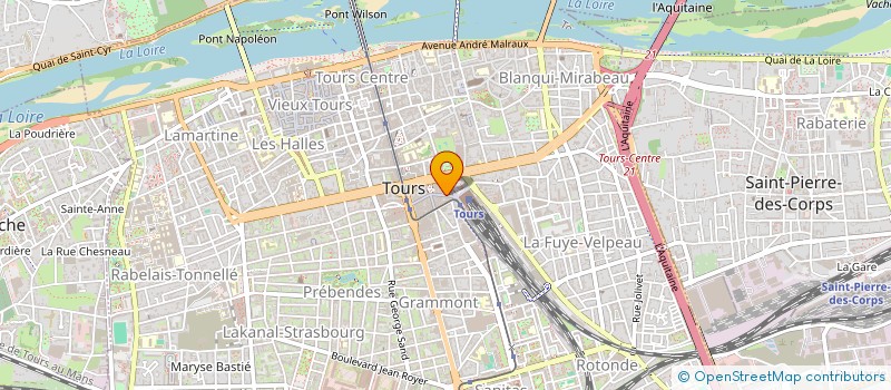 localisation de l'entreprise CHIQUITO à TOURS