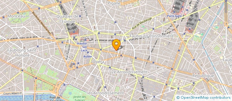 localisation de l'entreprise CHIRADIO LAFFITE  PARIS