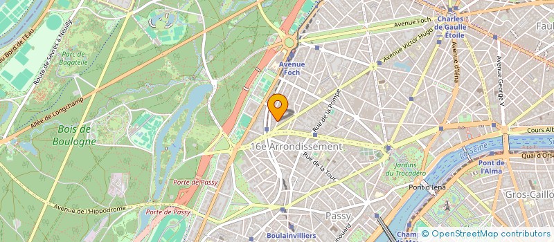 localisation de l'entreprise CHIRAZ  PARIS