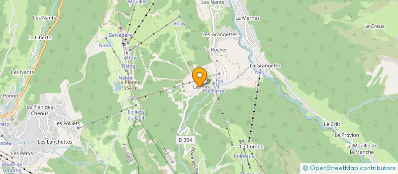 localisation de l'entreprise CHIRENS  MORZINE