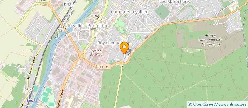 localisation de l'entreprise CHIREXPERT 60 à COMPIEGNE