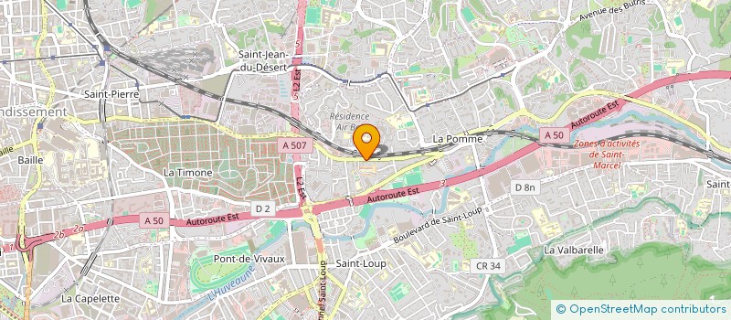 localisation de l'entreprise CHIRI-INVEST à MARSEILLE