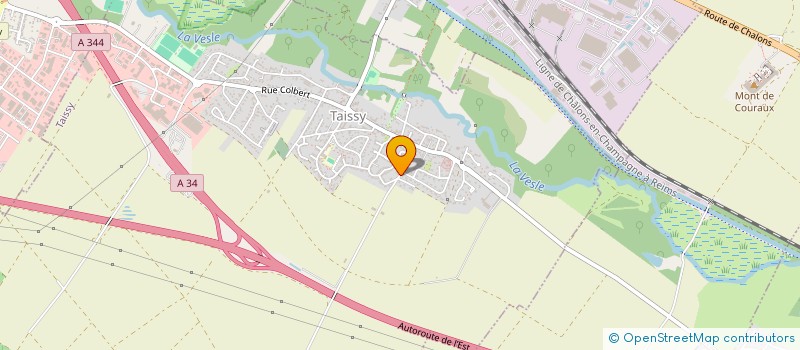 localisation de l'entreprise CHIRIAC  TAISSY