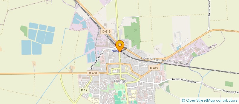 localisation de l'entreprise CHIRINE  NANGIS
