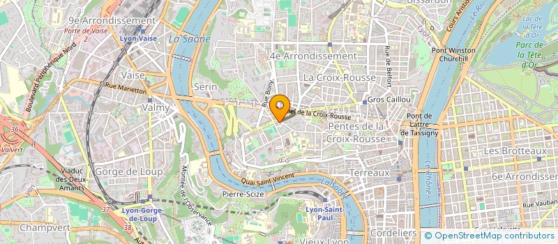 localisation de l'entreprise CHIRINE à LYON