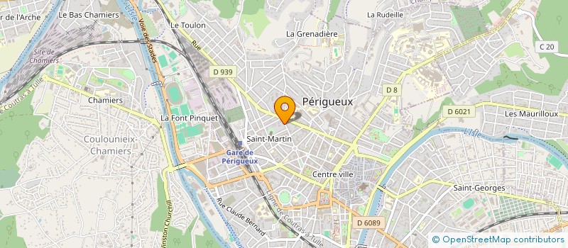 localisation de l'entreprise CHIRO à PERIGUEUX
