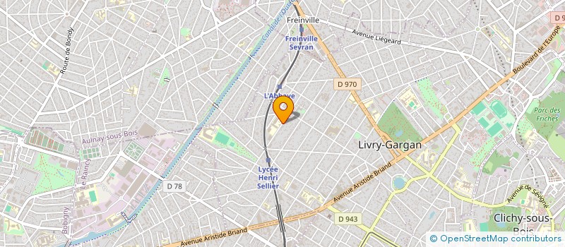 localisation de l'entreprise CHIRO ROY à LIVRY-GARGAN