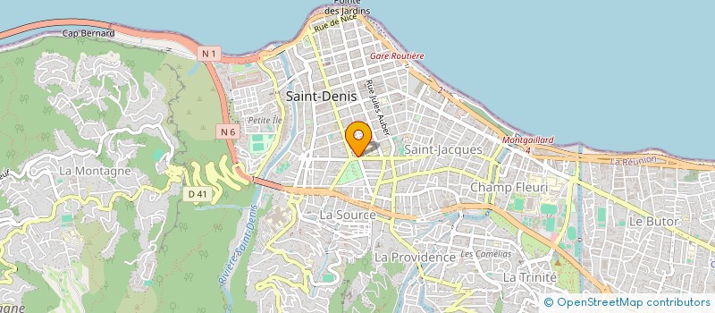 localisation de l'entreprise CHIRON  SAINT-DENIS