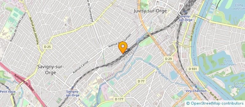 localisation de l'entreprise CHIRON COUVERTURE RENOVATION  WISSOUS