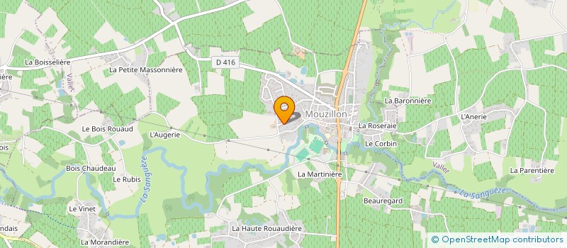 localisation de l'entreprise CHIRON DYLAN  MOUZILLON