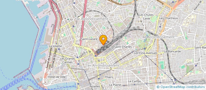 localisation de l'entreprise CHIRON HENRI ET MICHEL à MARSEILLE