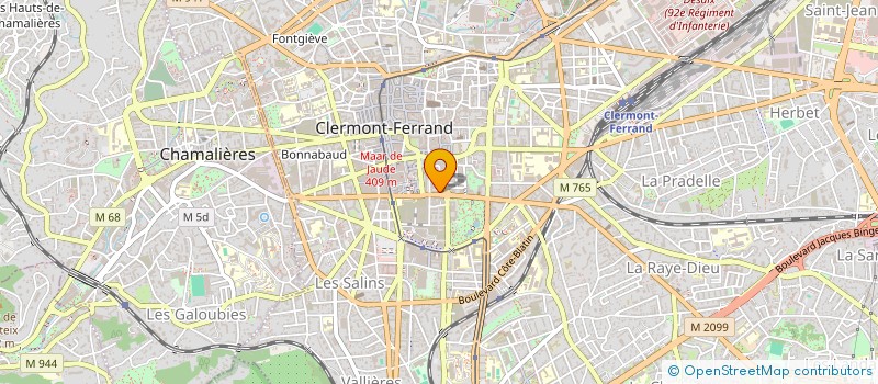 localisation de l'entreprise CHIROPTERA  AUBIERE