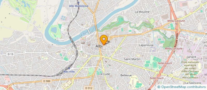 localisation de l'entreprise CHIROPTERO'KOI à ALBI