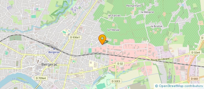 localisation de l'entreprise CHIROS VMB BERGERAC à BERGERAC