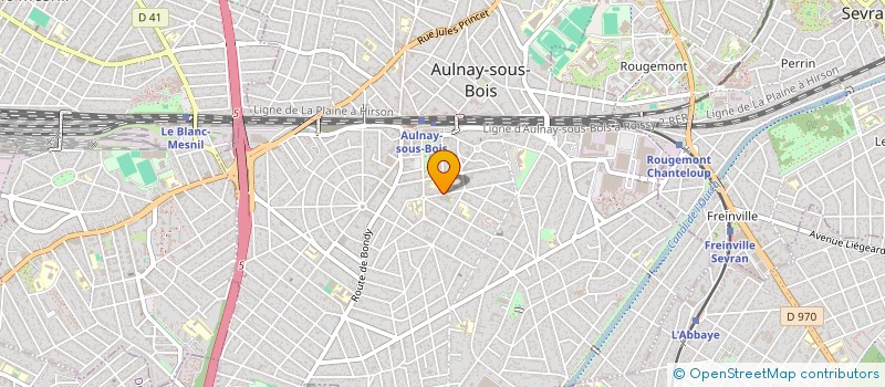 localisation de l'entreprise CHIRURGICALE ROUTI à AULNAY-SOUS-BOIS
