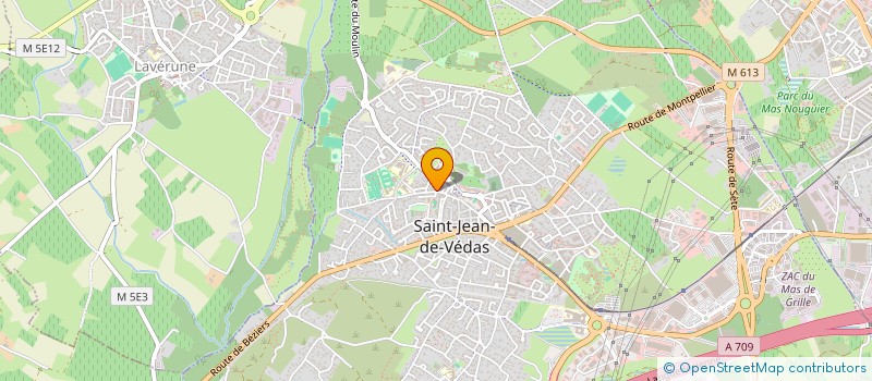 localisation de l'entreprise CHIRURGIE GENERALE ET DIGESTIVE SAINT-JEAN à SAINT-JEAN-DE-VEDAS