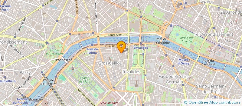 localisation de l'entreprise CHIRURGIE LASER VISION à PARIS