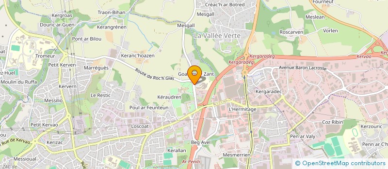 localisation de l'entreprise CHIRURGIE ORTHOPEDIQUE M. DORNIOL à BREST