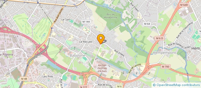 localisation de l'entreprise CHIRURGIE VASCULAIRE METROPOLE LILLOISE à VILLENEUVE-D'ASCQ