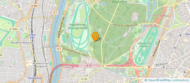 localisation de l'entreprise CHIRURGIENDENTISTE DR BLANC AURORE  PARIS