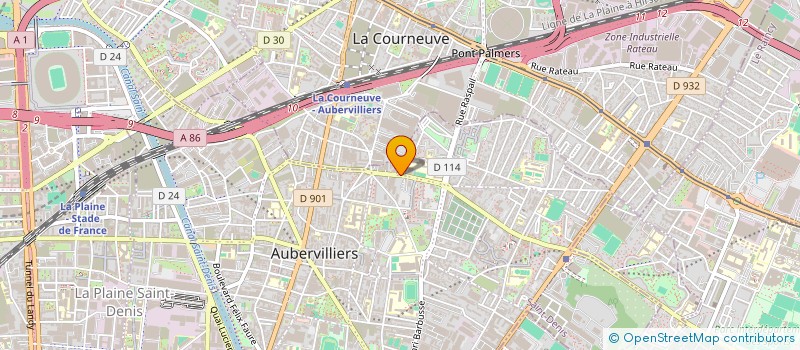 localisation de l'entreprise CHIRZAD HALAL MARKET à AUBERVILLIERS