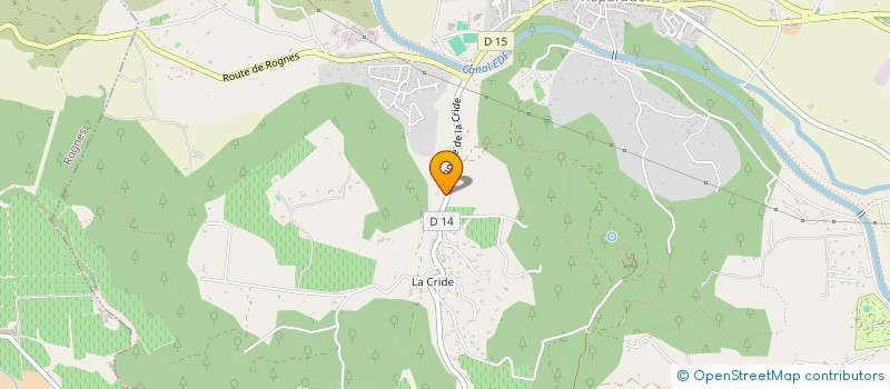 localisation de l'entreprise CHISPI à LE PUY-SAINTE-REPARADE