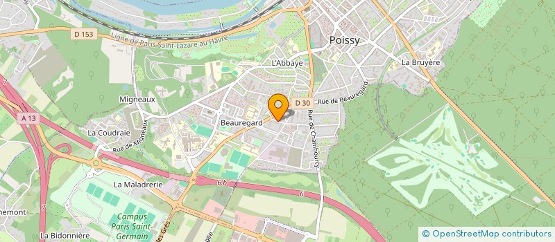 localisation de l'entreprise CHISTEL AGENCY  POISSY