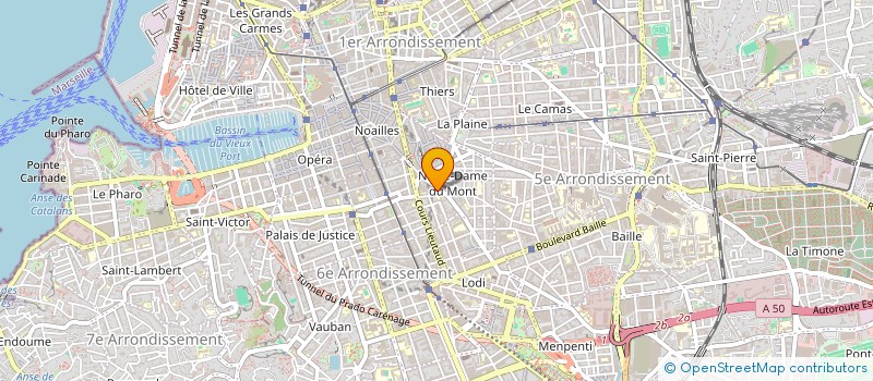 localisation de l'entreprise CHISTERA  MARSEILLE