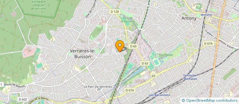 localisation de l'entreprise CHISTERA PRODUCTIONS  VERRIERES LE BUISSON
