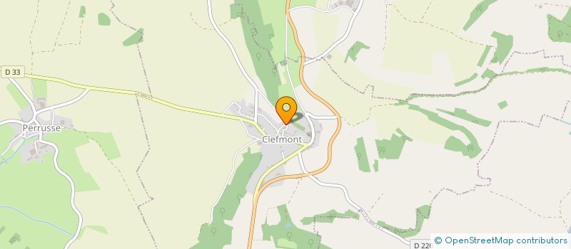 localisation de l'entreprise CHITTARO à CLEFMONT
