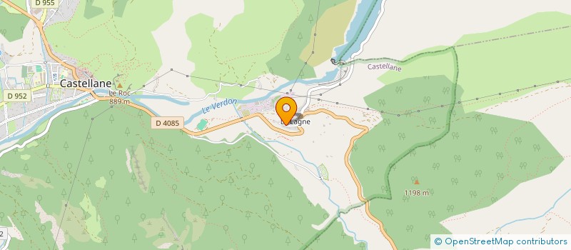 localisation de l'entreprise CHIVAU à CASTELLANE