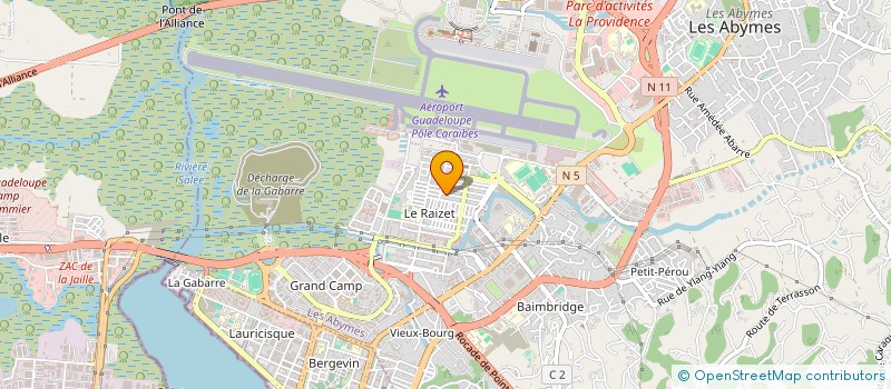 localisation de l'entreprise CHIVE NATIREL à LES ABYMES