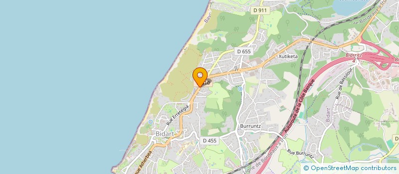 localisation de l'entreprise CHIXKO  à BIDART