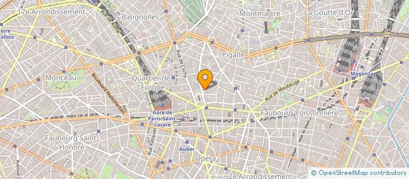 localisation de l'entreprise CHJ CONSULTANT  PARIS